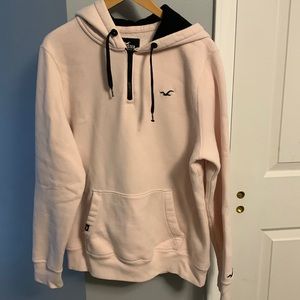 Hollister Pink Mens Hoodie